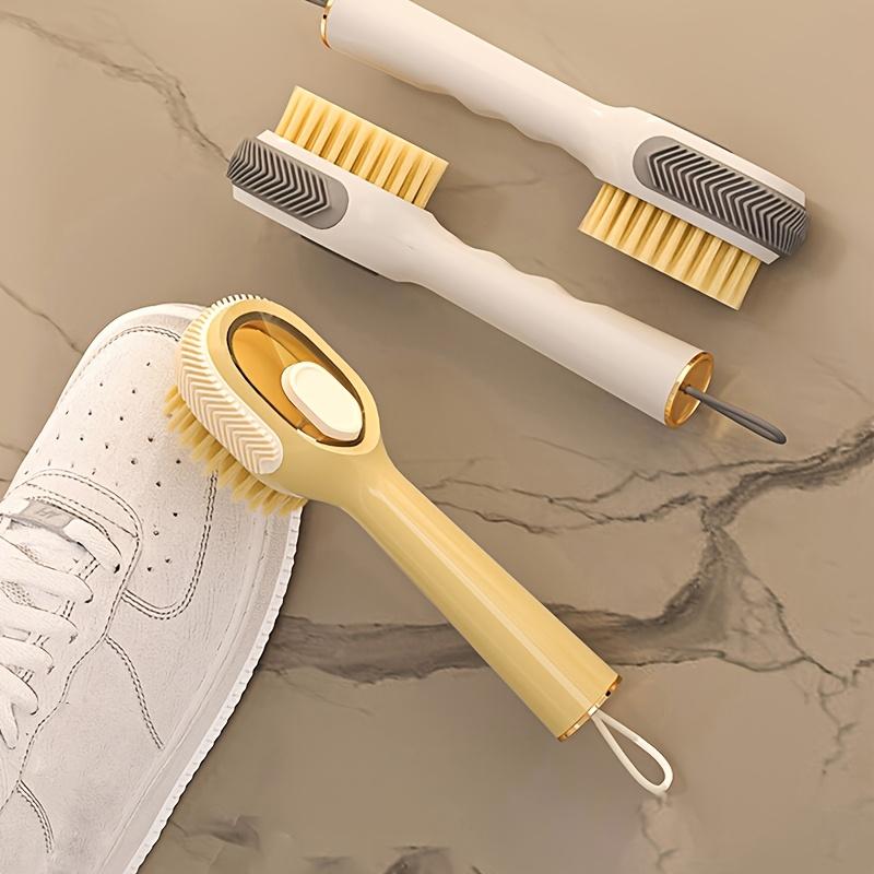 Multifunction Cleaning Shoe Brush Soft Automatic Liquid Shoe Brush Long Handle Liquid Clothes Brush Household Cleaning Tools