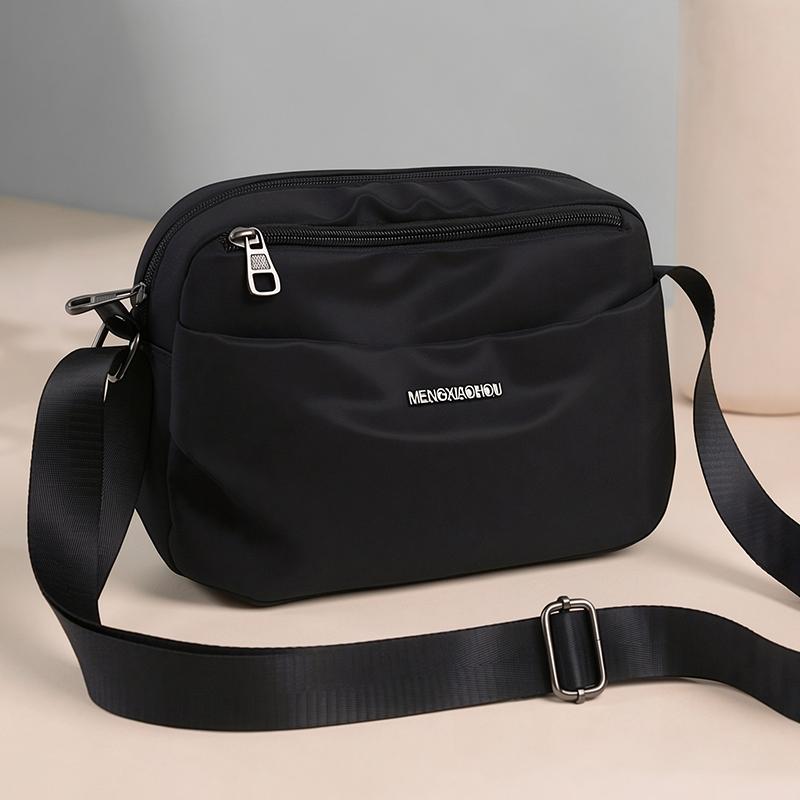 Solid Color Crossbody Bag Sport Shoulder Bag