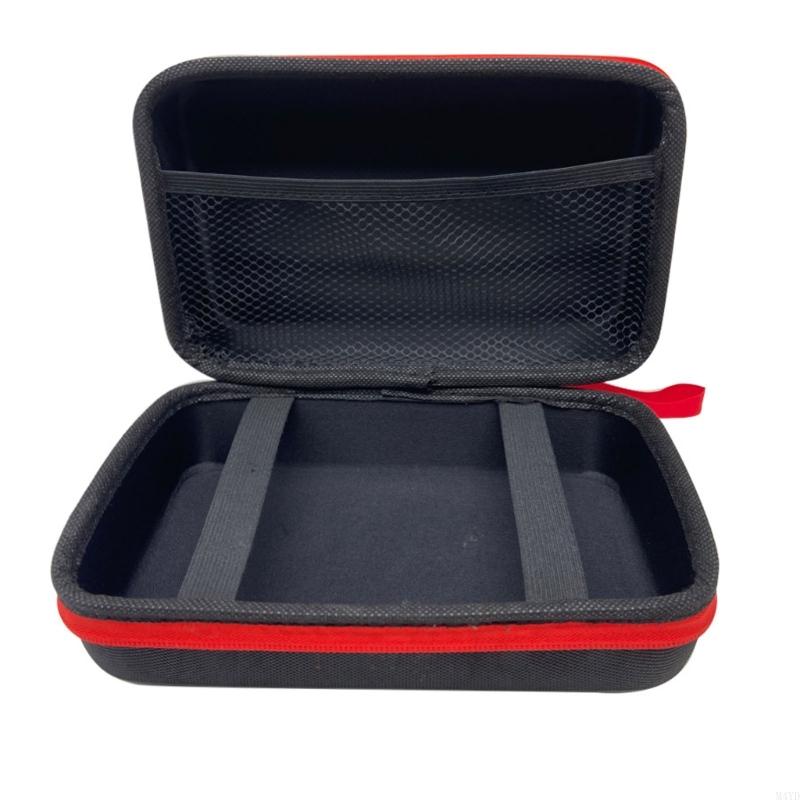 EVA Car Hard Shell Case Storage Bag with Waterproof Oxford Fabric for Vehicle Accessories 24X13X10Cm Black M4YD