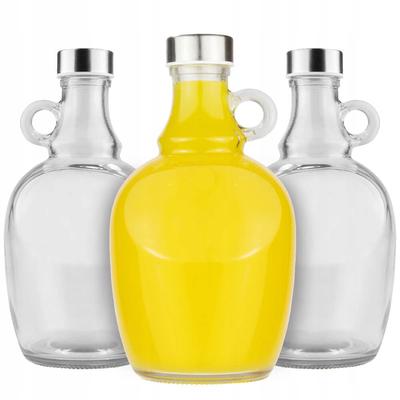 12x Glasflasche Gallone mit Henkel 1,5L für Wein Liköre Saft Geschenk
