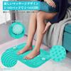 LOUCITY Foot Reflexology Mat with Massage Foot Shiatsu TPR Foot Massager Acupressure Foot Home Health Fatigue Foot Treadmill Exercise Balls, Massager,
