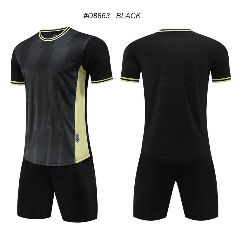 Polyester Quick Drying Soccer Kit for Men Women Breathable Wholesale Soccer Jersey Football Clothes Sportswear Jersey Set