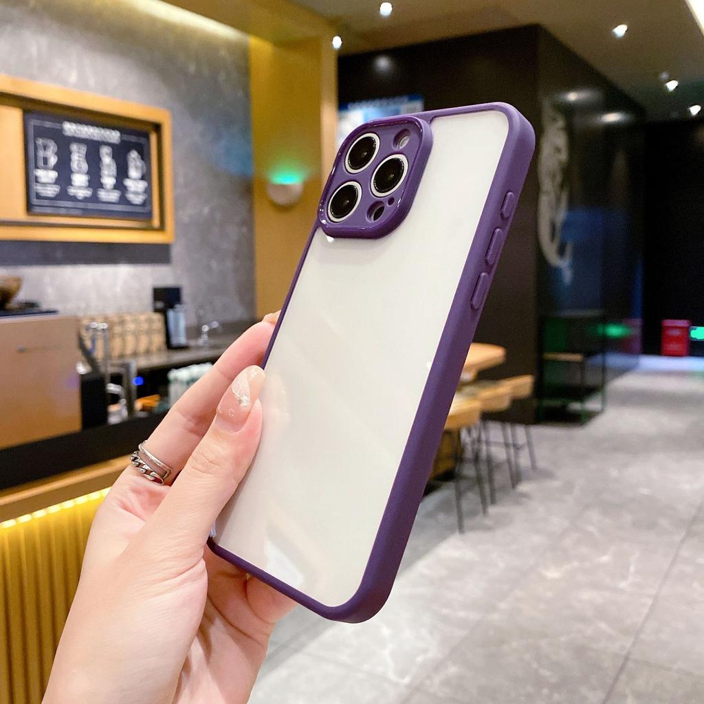 Foreign Trade Matte Fine Hole High Transparency Mobile Phone Case, Suitable for Realme GT7 PRO Inner Drop-proof Protective Case GTNeo6