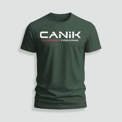 Camiseta divertida con el logo de CANIK Superior Firearms Talla S-5XL Hecha en EE. UU. Camiseta Unisex