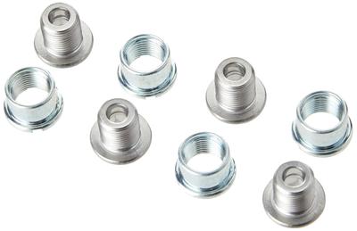 SHIMANO Repair Parts Double Gear Fixing Bolt X Nuts Y1FM98020 (M8 8.5mm) & (4 Each) FC-M591-S FC-M591-L FC-M590-S FC-M590-L FC-M543-SK Etc.