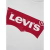 Levis Minimalist Comfortable Versatile Logo Print Casual Long Sleeve Sweatshirt Men sweatshirt White 003YS-0002