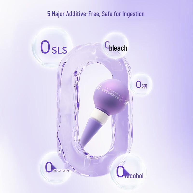 Baixi Purple Lightbulb Whitening Toothpaste