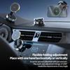 K3 vacuum magnetic car phone holder wireless rechargeable live streaming cooling phone holder suction cup car phone holder.