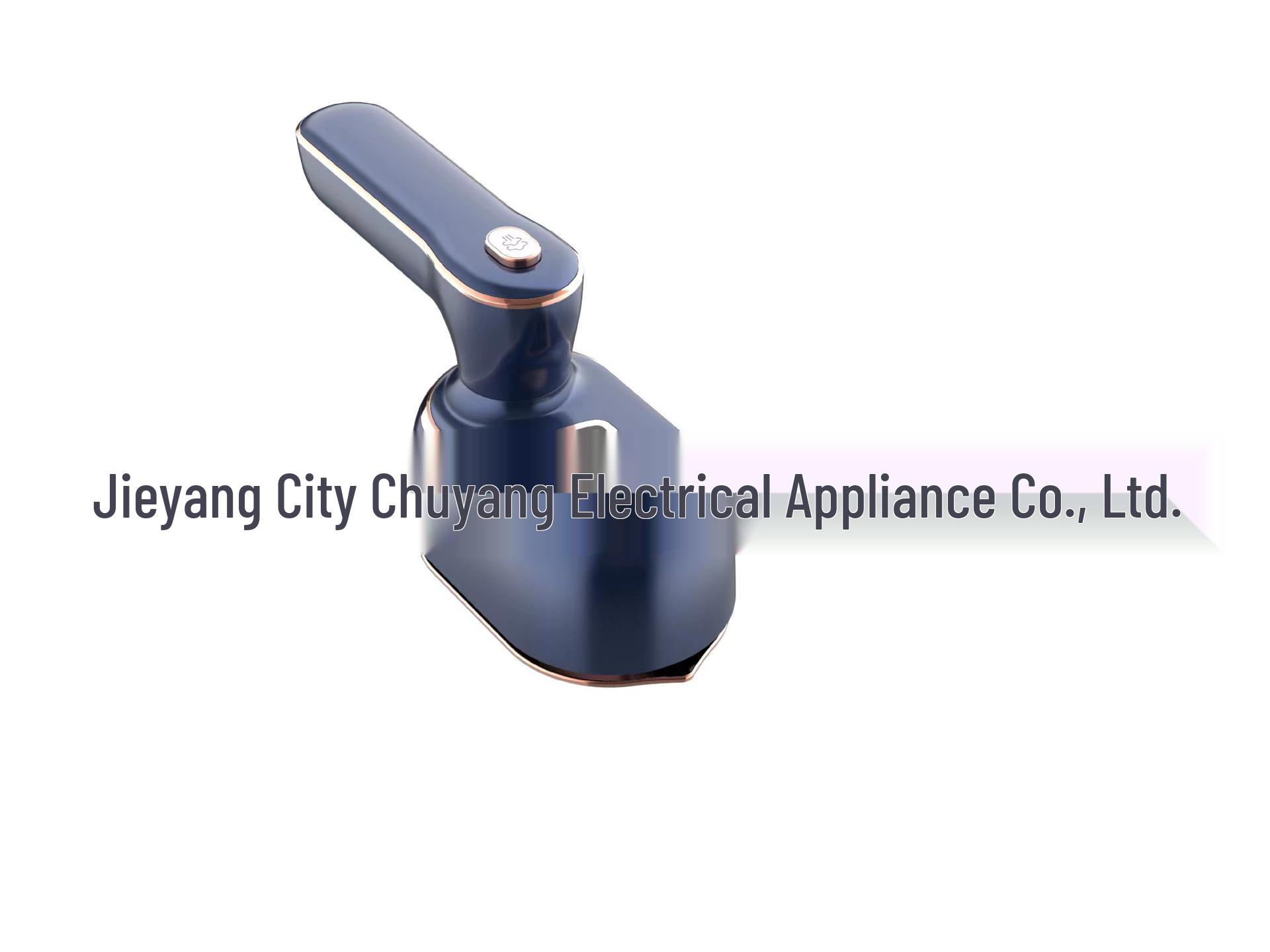 Foldable Dual-Use Steam Iron: Portable Handheld Dry/Wet Garment Steamer for Home Use. CN Standard (220V) синий