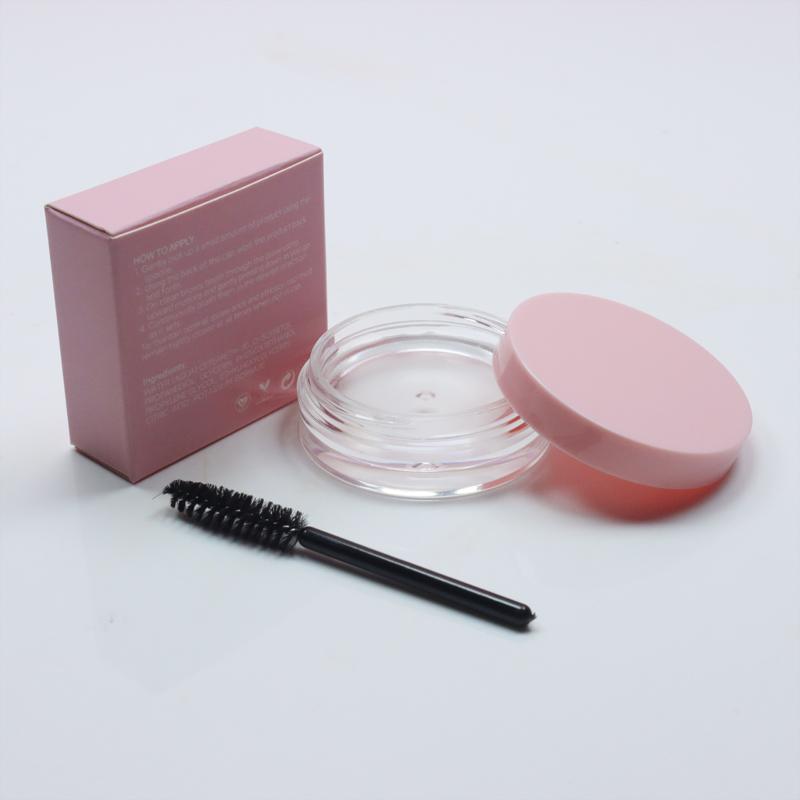 Custom Logo Cruelty-Free Brow Styling Lamination Gel Eyebrow Enhancer Lash Lifting Glue Balm Brow Freeze Wax Eyebrow Soap розовый