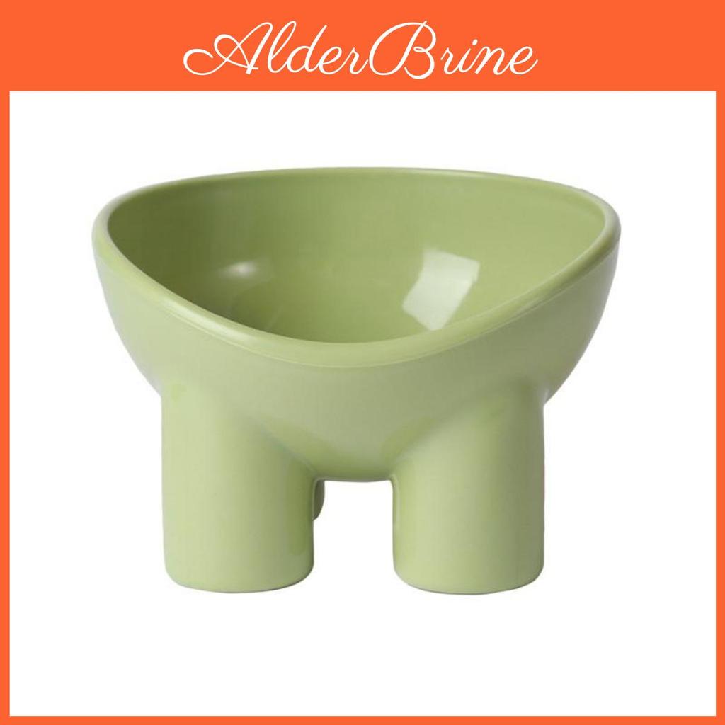 High Elevated Bowl Cat Dog Foot Dog Bowl Neck Protector Pet Food Water Bowl Antitip Pet Feeding Snack Dish Plate