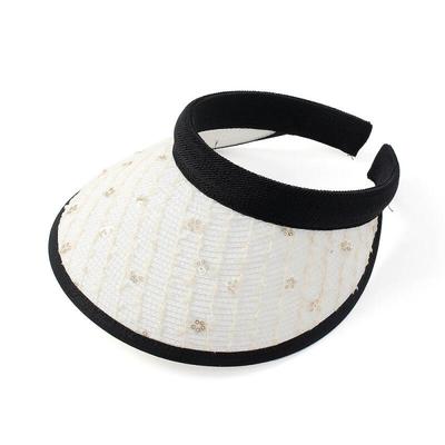 Zanflower Spangle Sun Cap (White)