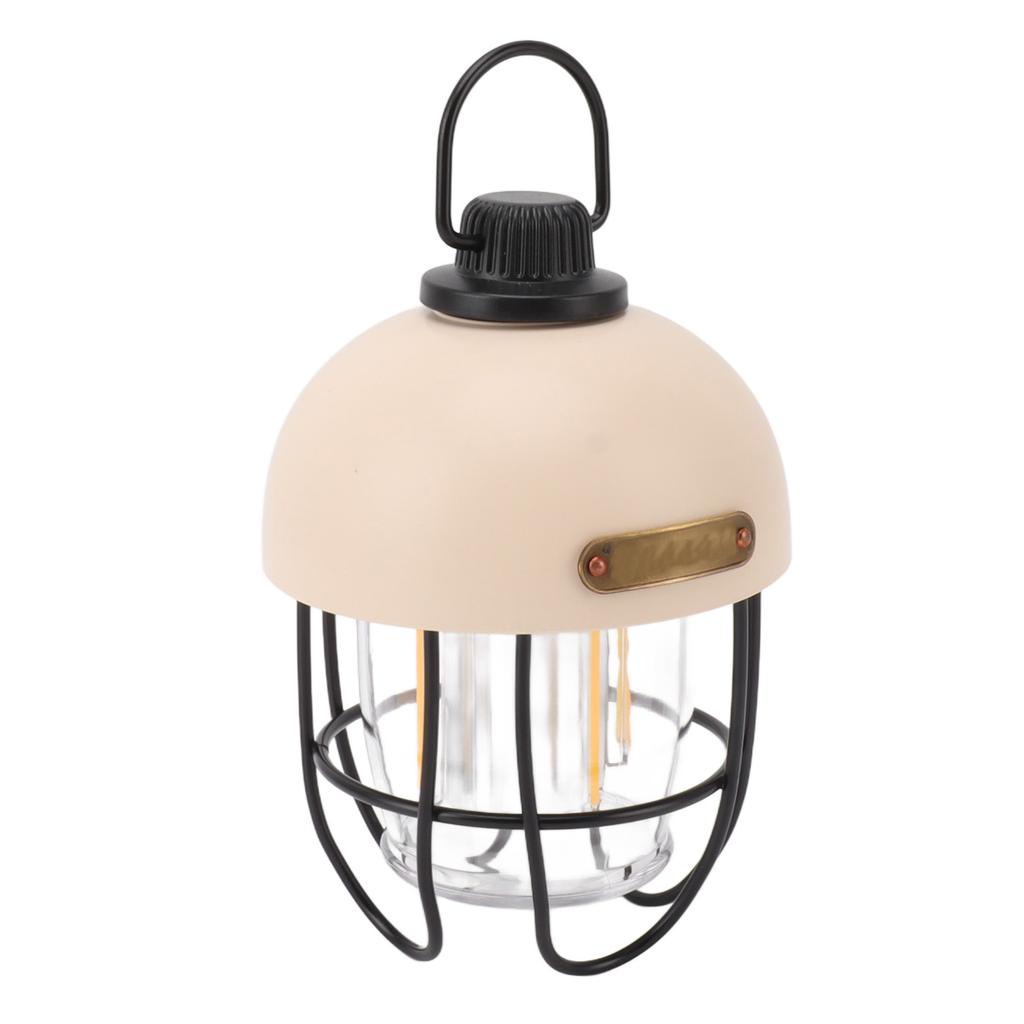 Camping Lantern Rechargeable 4500mAh Battery Powered LED Light 3 Modes Dimmable Waterproof for