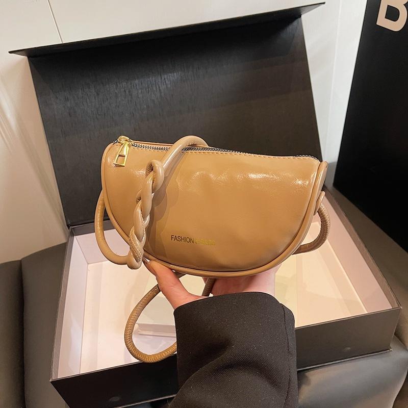 Saddle Bag New Fashion Casual Messenger Bag Simple Niche Single Shoulder Dumpling Bag Original
