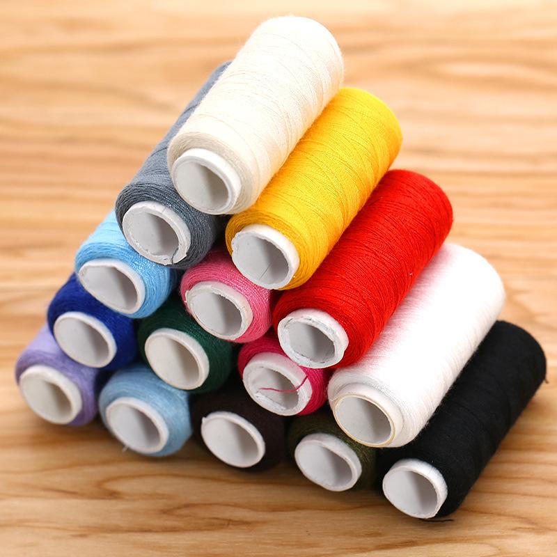 10Pcs Polyester Sewing Thread Kits 200yards Per Spools Sewing Thread Craft For DIY Home Hand Sewing & Embroidery