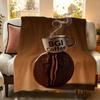 Poster C Creative C Coffee P Poster Throw Flannel Throw Blanket Suitable for Sofa Living Room Bedroom