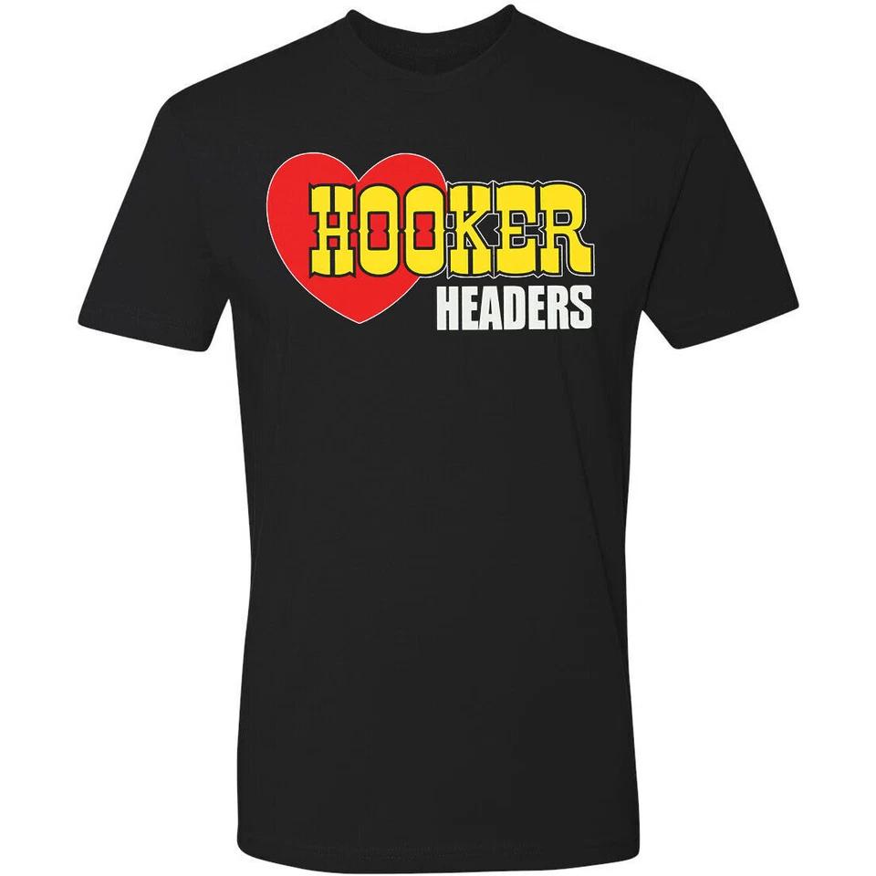 Футболка Hot Rod Drag Race Hooker Headers Speed Shop Racing Ностальгия XL