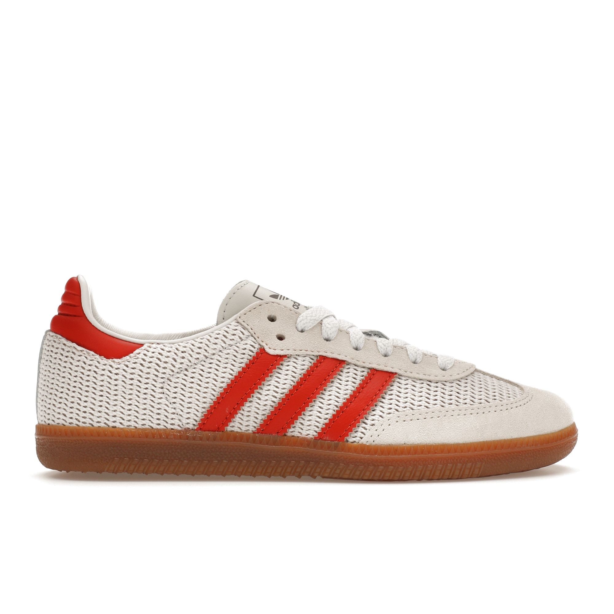 

Adidas Samba Og Crystal White Preloved Red Gum Unisex IG1380 EU 35.5 белый
