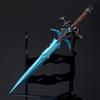 Metal Frostmourne Katana Lich King Sword Blade Anime World of Warcraft Ninja Knife Real Size Japanese Katana Samurai Sabre Toy