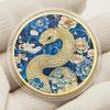 2025 Chinese Zodiac Colorful Commemorative Medal Relief Color Printing Lucking Fortune Coin 12 Chinese Zodiac Collectible Coins
