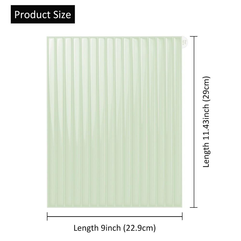 Modne Samoprzylepne Płytki Backsplash Peel and Stick 11,4*9 cali Płytki Ścienne 3D Odporne na Olej Dekoracja Domu Naklejka Płytka do Kuchni Łazienki