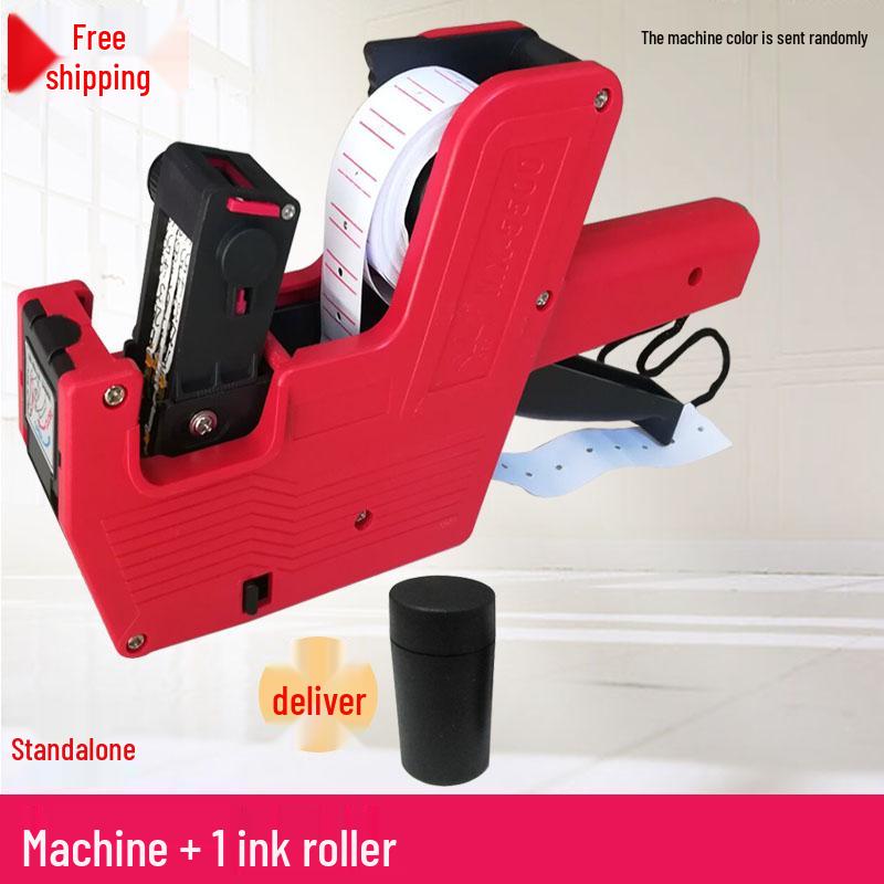 5500 Price Marking Machine: Single Row Manual Date & Price Stamper for Supermarkets