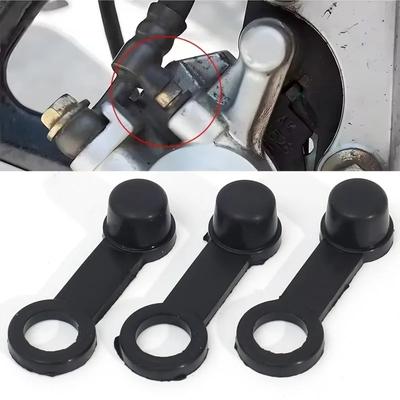 Car Caliper Brake Pump Dust Cap Oil Drain Screw Cap Dust Cover Motorcycle Brake Bleed Valve Caps Threaded Caps Rubber Accessory