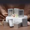 Playing Card Box, Trading Card Case, Card Storage Tin, Card Organizer, Card Case, Empty Metal Storage Box for Game Cards
