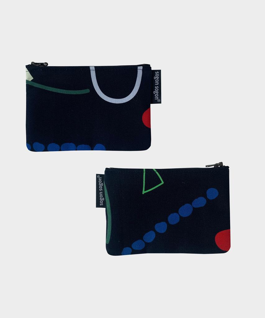 Sogonsogon Playground Black Pouch S