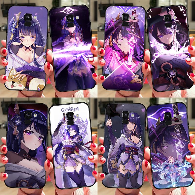 Genshin Impact Raiden Shogun Baal Case For Samsung J3 J5 J7 J1 A3 A5 2016 2017 J4 J6 J8 A7 A9 A6 A8 Plus 2018 Coque Fundas