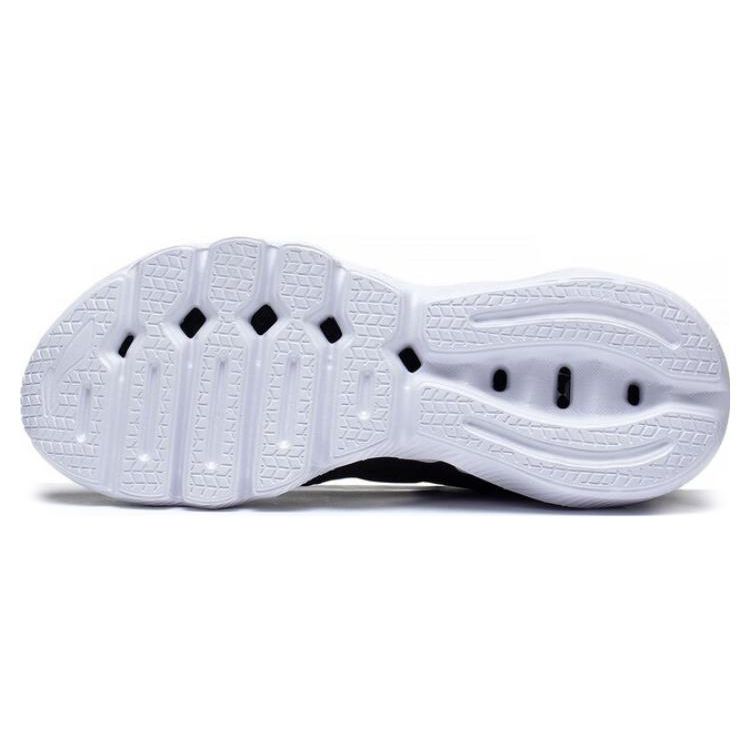 Li Ning Flex Comfortable Versatile Non-Slip Wear-Resistant Low-Top Casual Shoes Women Casual Shoes Black White AGLT114-1