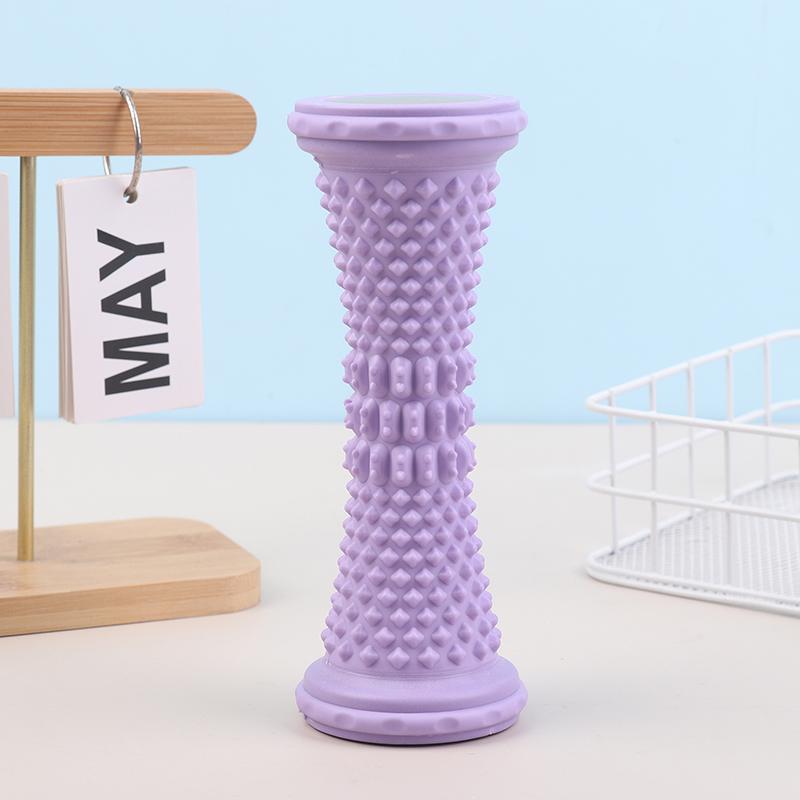 Fußmassagegerät Rolle Yoga Massageball Plantarfaszien-Rolle Muskelentspannung Schmerzlinderung Pflege Kunststoff Manuelles Fußmassagegerät