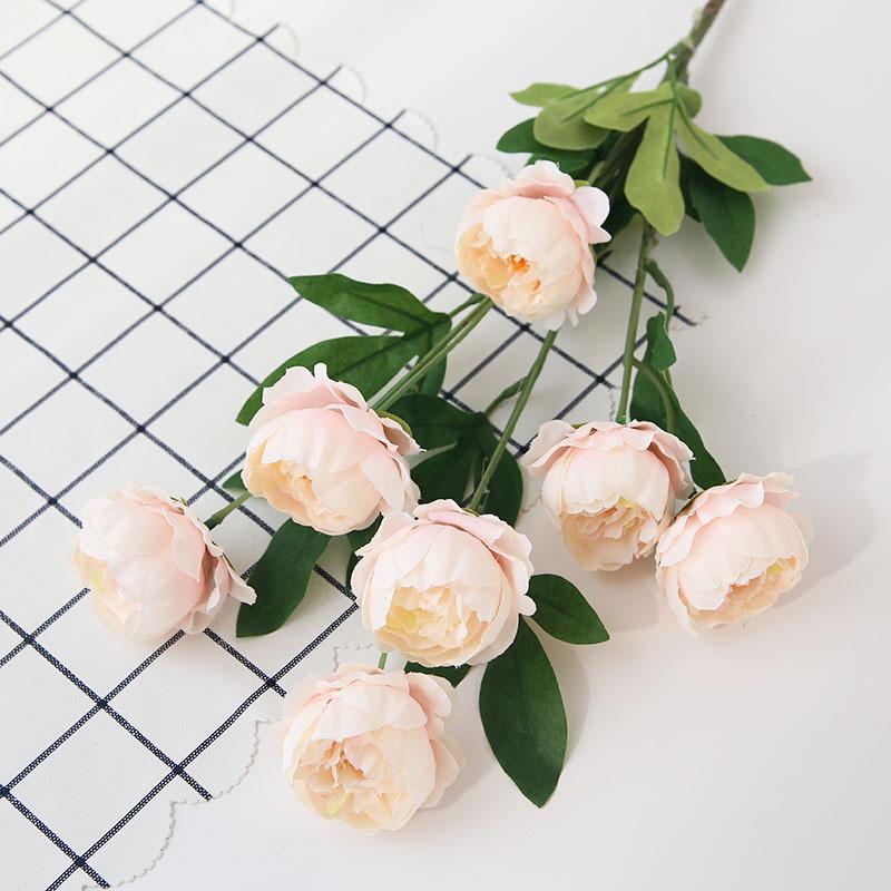 Elegant Silk Peony Artificial Flowers For Wedding Decor And Home Arrangements