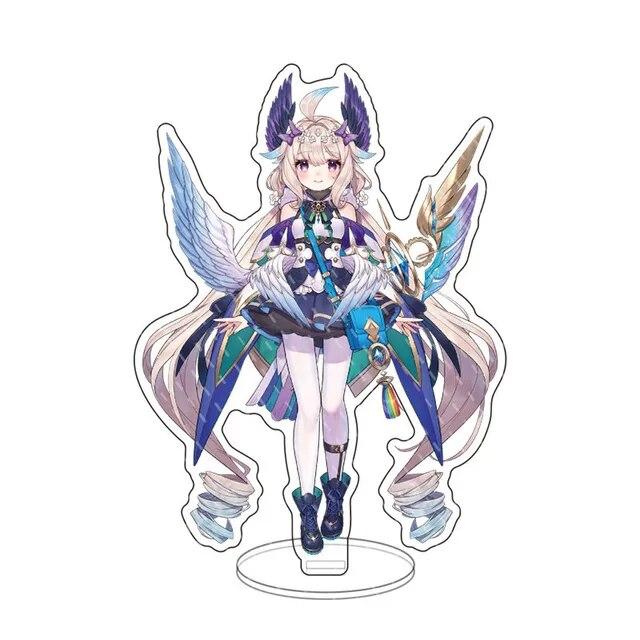 Anime Luxiem VTuber Akrylový Stojan Shu Mysta Luca Ike Vox Postava Modelka Talíř Dekor Dekor Fanoušci Dárky Cosplay Hot Key Chains