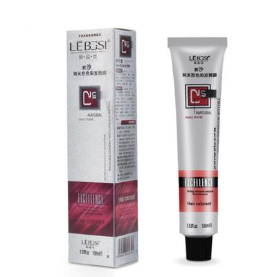 100ml Pro Light Grey Hair Color Natural Hair Dye Cream Dyeing Non