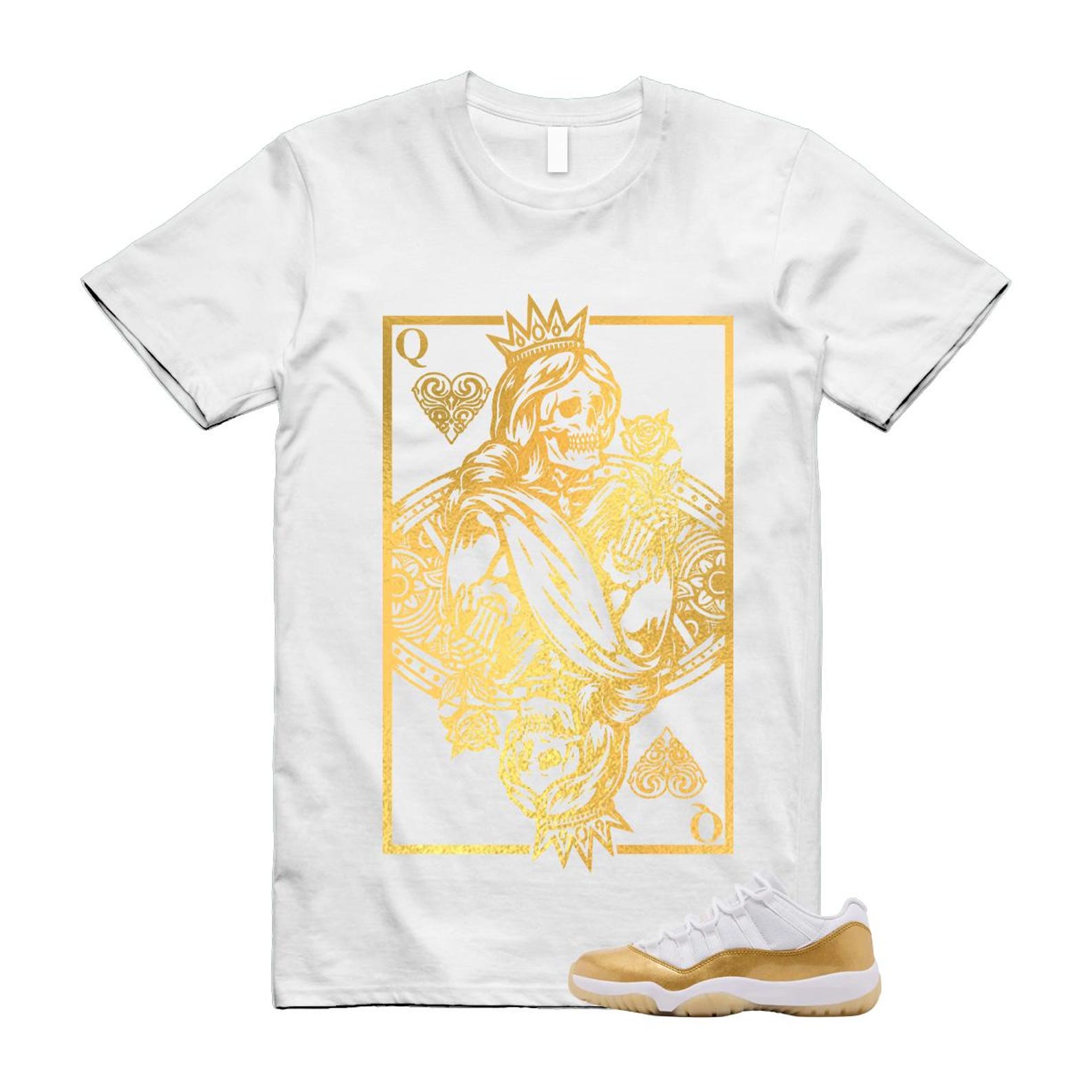 11 Mother s Day Gold White T Shirt Match QC M