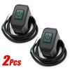 1/2PC 22mm Motorcycle Switch Button Handlebar Mount Waterproof Modified Switch Headlight Horn Control ON/OFF