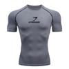 GYMSHARK Shark Short Sleeve Fitness T-shirt - Breathable, High Elasticity, Quick Dry.