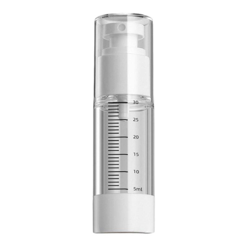 

Portable Press Style Graduated Pump Bottle Leakproof Design Plastic For Travel Skincare Essential