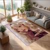 Soft Crystal Velvet Floor Rug,Sabrina Carpenter Anti Slip Decorative Carpet, Plush Area Mat For Indoor Home Decoration