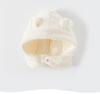 Cozy Windproof Pullover Hat for Newborns - Thick Warm Design for Boys & Girls
