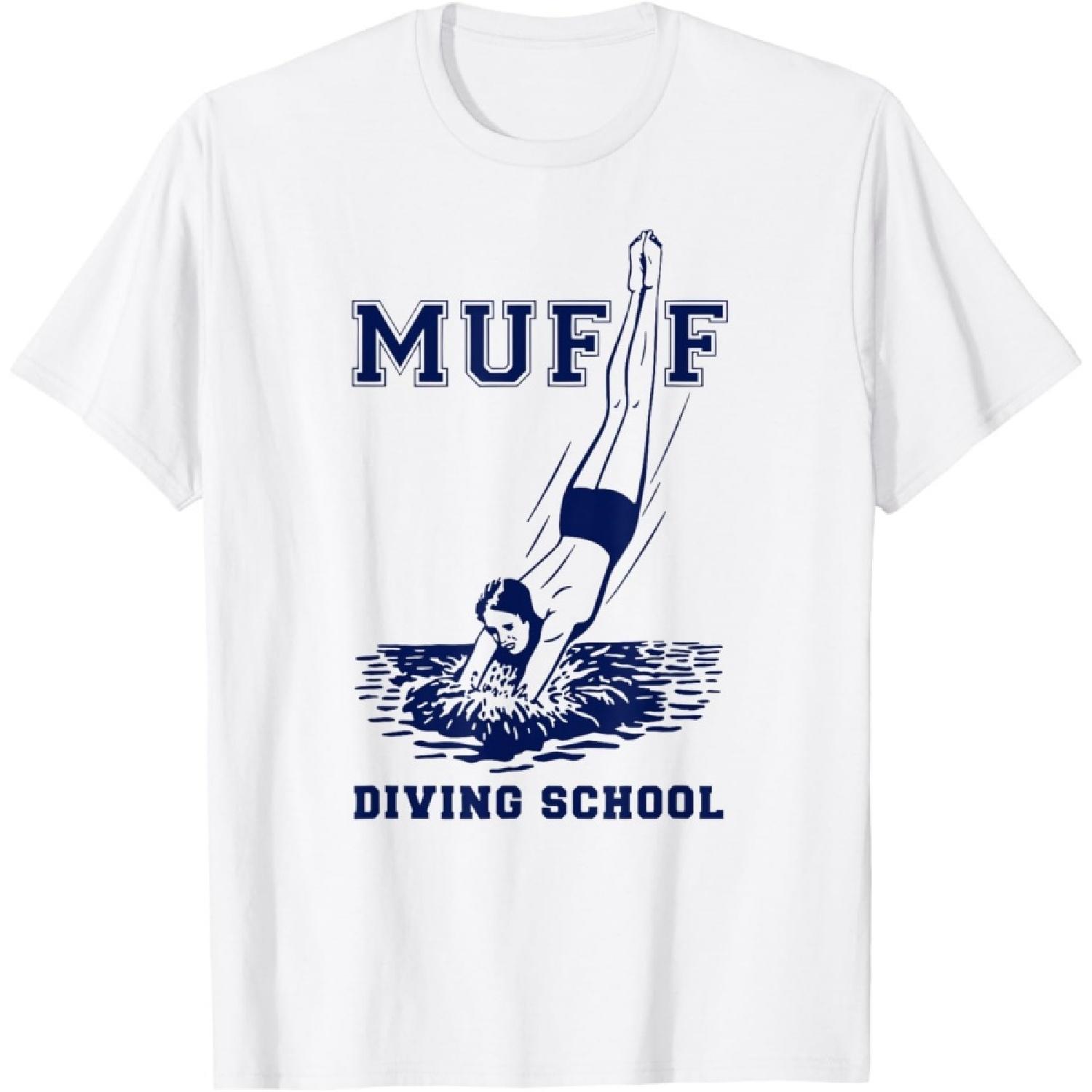 Muffs diving School _ Funny Scuba Diving T-Shirt S