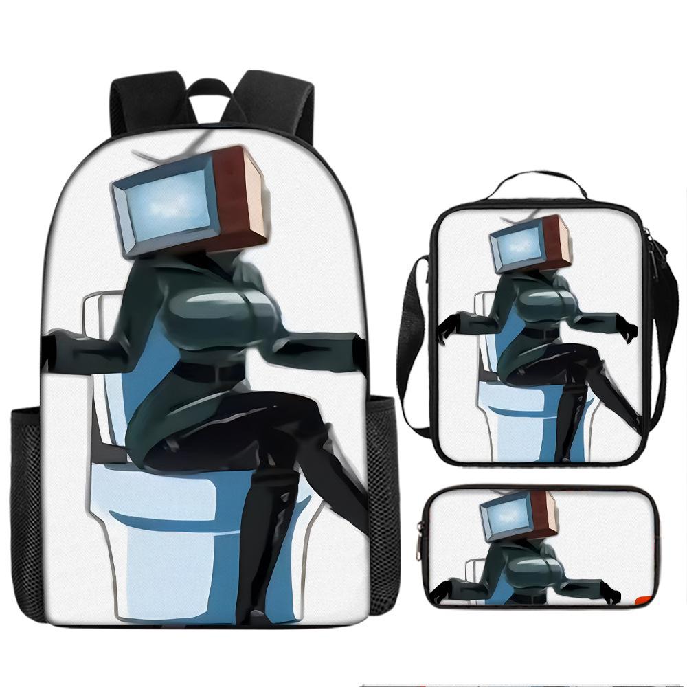Audio Man School Bag Large Capacity Backpack Primary School Students 3rd To 6th Grade Junior High School Girls Backpack