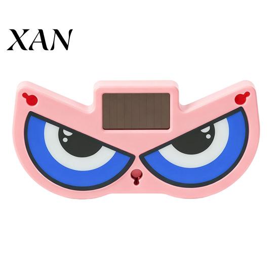 Car Enthusiast Night Display Solar Demon Eye Window Light, Dynamic LED Light with Smart Customized Vehicle Interior Atmosphere Sensor Modes,