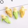 4pcs Banana Rubber Eraser for Pencil Erasing Correction Novelty Stationery School Student A6414