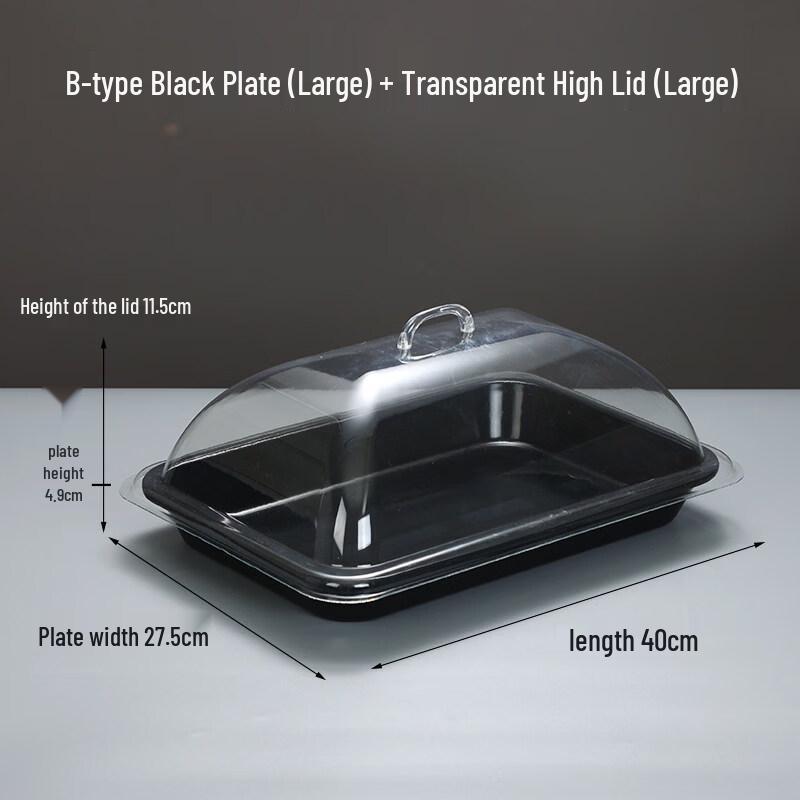 Jingbaodi Commercial Melamine Rectangular Display Tray
