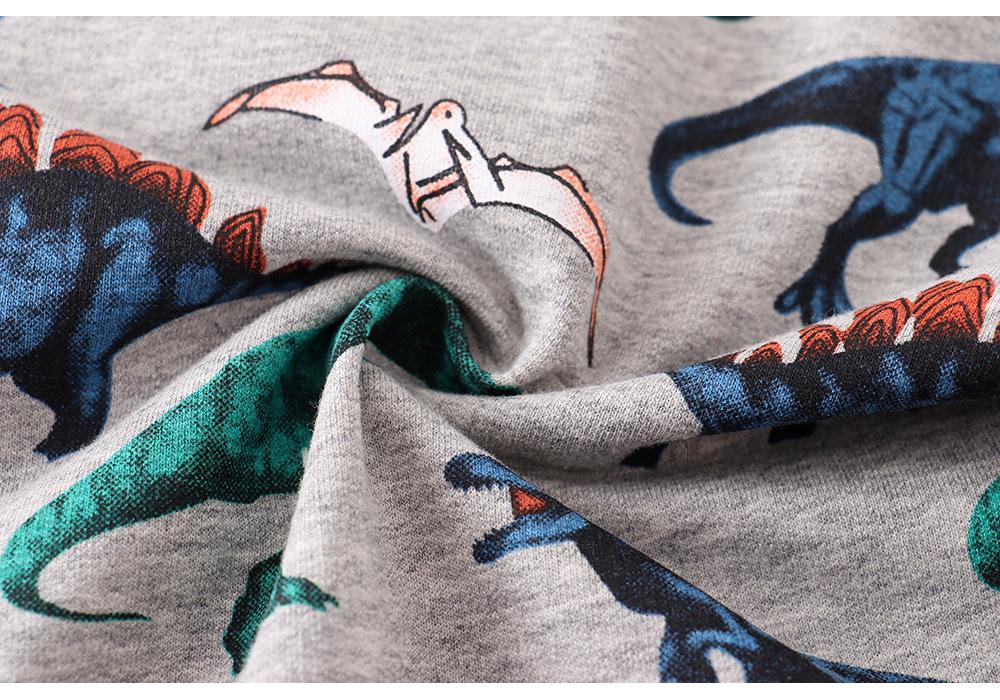 Boys' Cartoon Long Sleeve Knitted Cotton Sweatshirt - New Autumn European & American Style Children's Clothing.