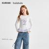 Balabala Girls' Sanrio Long Sleeve T-Shirt