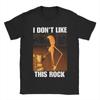 Men Women Graphic Printed Marcus The Worm I Don't Like This Rock  Tee T Shirt Cotton  T-shirts Clothing