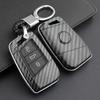 For Volkswagen VW Key Fob Cover, ABS Carbon Fiber Pattern Car Key Case Protector for 2017-2022 2023 VW Atlas Jetta Passat Tiguan Arteon Golf Skoda